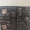 Jupe en jeans noire boutonnée T 38 Stradivarius
- Boutons